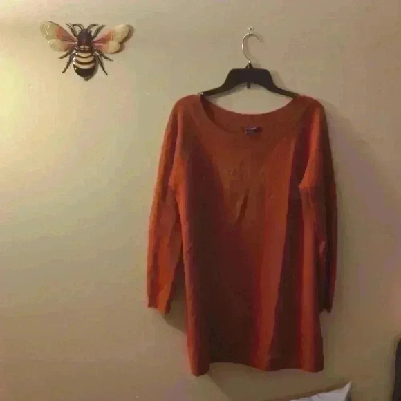 Sweaters - Boston Proper, large size, red sweater